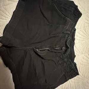American Eagle Outfitters Charcoal Denim Shorts